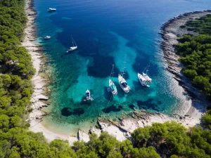 Šibenik's crystal-clear waters, an invitation to dive in
