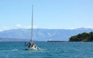 Set sail near Korčula