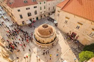Onofrio fountain in Dubrovnik