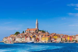 The Venetian influence is alive in Rovinj's architecture
