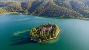 Visovac Island, an oasis of serenity in Krka